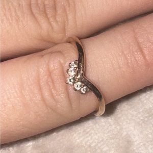 PANDORA Tiara Wishbone Ring